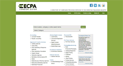Desktop Screenshot of ecpaguide.com